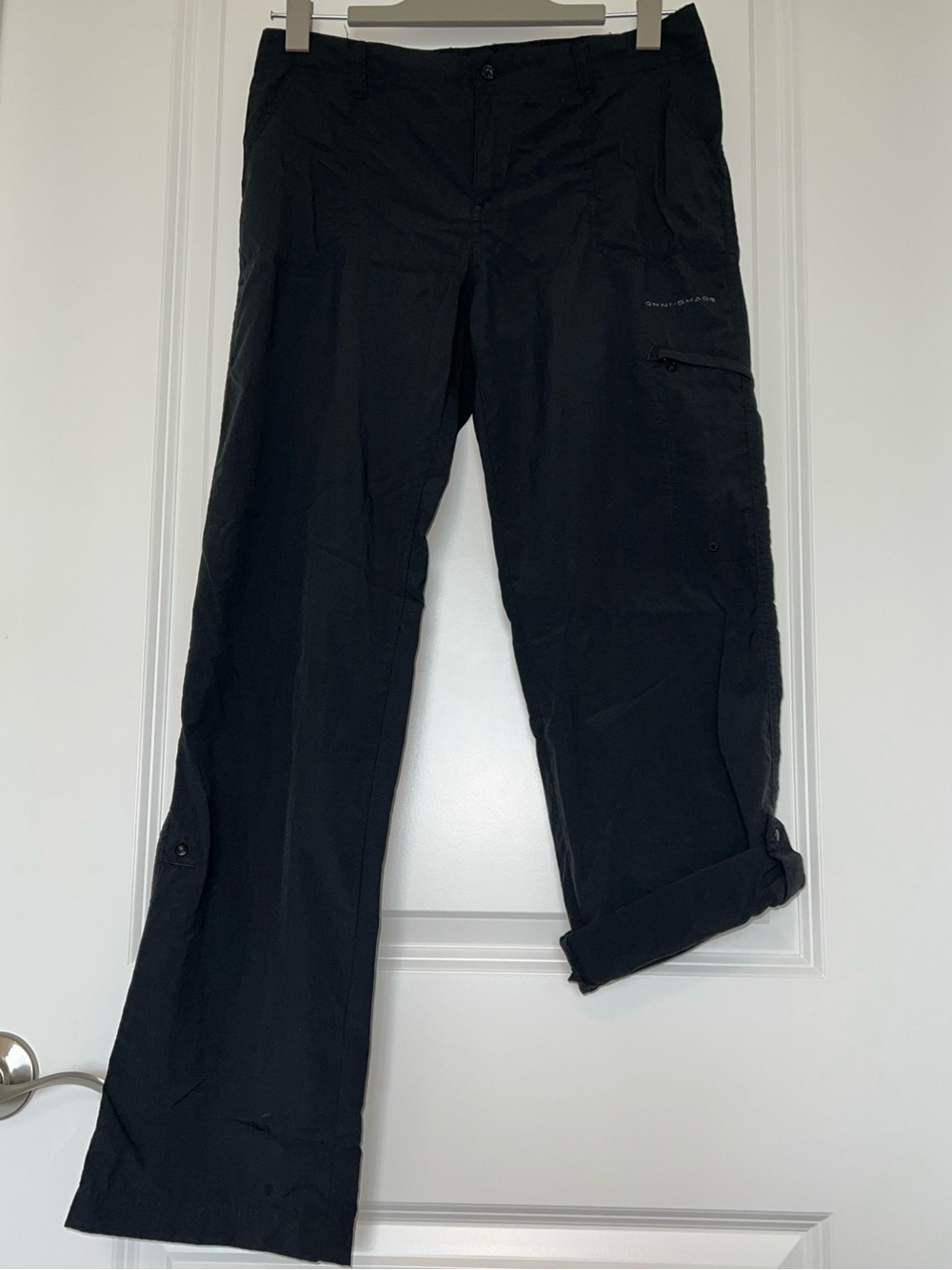 Columbia PFG omni shade women’s Black lightweight Outdoor Cargo Pants sz.4